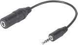2.5mm 4C Plug to 3.5mm Stereo Jack Adapter 6