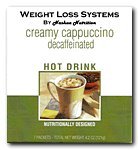 Weight Loss Systems Hot Drinks - Creamy Cappuccino Decaffeinated (7/Bo