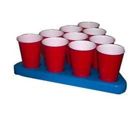 Set Of 2 N-Ice Racks Freezable Pro Beer Pong Coolers