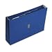 Pocket Wallets - Pendaflex 14371 5-1/4" Expanding Wallet, Velcro Closure, 15 x 10, 6 Pockets/5 Tabs, Dark Blue
