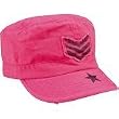 Women's Vintage ''SGT Stripe'' Fatigue Cap - Pink