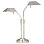 Bakarat™ Pharmacy Style Satin Nickel Desk Lamp