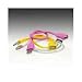 Flip USB Cables for Flip Camcorders (Pink, Orange, White)