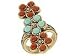 himalayan41 - Lucky Brand Himalayan Cluster Cocktail Ring Ring Gold