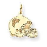 14K Atlanta Falcons Logo X-Small Flat Helmet Charm