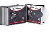 (Price/PK)CD-R Discs, 700MB/80min, 52x, w/Slim Cases, Blank Surface, SR, 10/pk