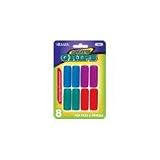 BAZIC Asstored Shape Squishy Gel Pencil and Pen Grip, 8 Per Pack