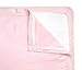 QuickZip Crib or Toddler Zipper Sheet - Pink Gingham