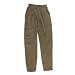 Lee Women's Petite Side Elastic Pleated Stretch Khakis - Olive - 465-3532b