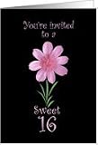 You're invited-sweet sixteen Card