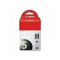 Canon PGI-5 BK 2-Pack Pigment Black Ink Tanks