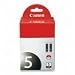 Canon PGI-5 BK 2-Pack Pigment Black Ink Tanks