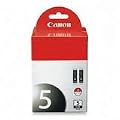 Canon PGI-5 BK 2-Pack Pigment Black Ink Tanks