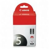  : Canon PGI-5 BK 2-Pack Pigment Black Ink Tanks
