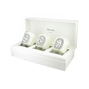Diptyque Set of 3 Candles (Baies, Figuier, Feuille de lavande) 2.4 oz ea candle set by Diptyque