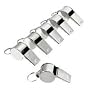 Quality Stainless Steel Sports Whistles - 6 Pack