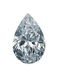 0.57 Carat Pear Brilliant Diamond, VS1 Clarity And G Color Laser Inscription GIA #11562890