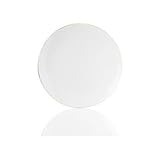 By Mikasa Simplicity Gold Round Platter, 12"