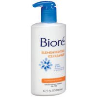Biore Blemish Fighting Ice Cleanser, 6.77 Ounce