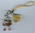 Dragon Quest Monster Collection Clear Skeleton Cell Phone Strap