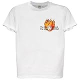 Tandem The Roof Is On Fire Volleyball Tee White