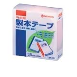 ニチバン 製本テープ【再生紙】35m/m巾1巻入【パステルピンク】 BK-3533