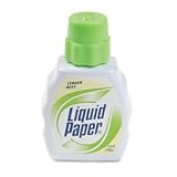 Liquid Paper Stock Colors Correction Fluid, .6 Ounce, Ledger Buff PAP56601