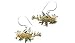 Clearly Charming Leafy Seadragon Silver and Enamel Earrings
