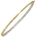 Moissanite Round 24 Stone Bangle