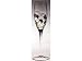 Wine Things Unlimited Galleria Platinium Flute Champagne Glasses Set of 6