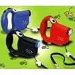 Retractable Dog Leash Flashlight - 10 ft. BLUE