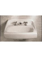 American Standard 0356.421.020 Lucerne 20.5" 1-Hole Wall-Mount Lavatory White