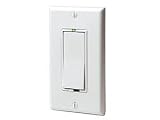 14 Hour Segment Programmable Timer, Decora, Incandescent Only, Single-Pole, in Hourly Intervals, Electronic, 40W-500W, Ivory or White, 6651