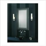 Robern Candre, Gray Cabinet with Chrome Framed Mirror - MT24D4CDG/MT24D4CDG