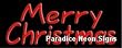 Merry Christmas Neon Sign 13 x 32