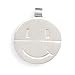 Stainless Steel Happy/Sad Face Twist Pendant