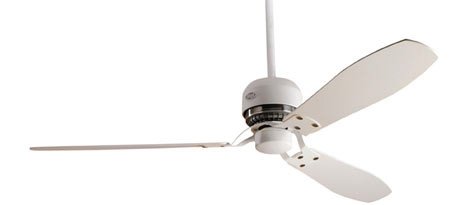 Hunter Ceiling Fans 28120 Tribeca Fan - Remote Satin White Contemporary Indoor Fan 60"