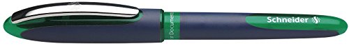 Schneider One Business Rollerball Pen, 0.6 mm, Green