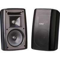 QSC Surface Mount Speaker 5.25 Inch Weather Resistant 2-Way WHITE SOLD PR PAIR Sleek