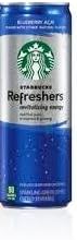 12 Pack - Starbucks Refreshers - Blueberry Acai - 12oz.