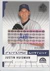 2004 SP Authentic Future Watch Autograph #117 - Justin Huisman FW/999