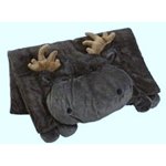 My Pillow Pets Moose Blanket