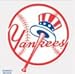 WinCraft New York Yankees Logo Die Cut 4x4 Decals