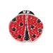 Sports : Ballmarker Ladybug aus Swarovski Kristallen