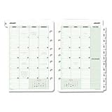 Planner Refill, Two Pages per Month, 8 1/2 x 11 (DTM873290901) Category: Personal Organizers