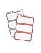 Martha Stewart Home Office with Avery Removable Labels 18 Labels 3 3/4 in x 1 5/8 in 9,5 cm x 4,1 cm