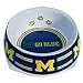 University of Michigan Wolverines Dog Food Water Bowl Large Licensed College Sports Use it for Chips
