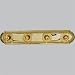 Bath & Vanity Roasted Java P3025-10 Medium Base G lamps By Progressive Lighting