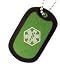 Children's Fashion Alert Dog Tag - Green 