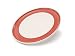 Sagaform Egg??n Breakfast Red Brunch Plate Set of 6